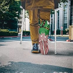 LedBack Christmas Cast Cover for Foot and Leg Santa