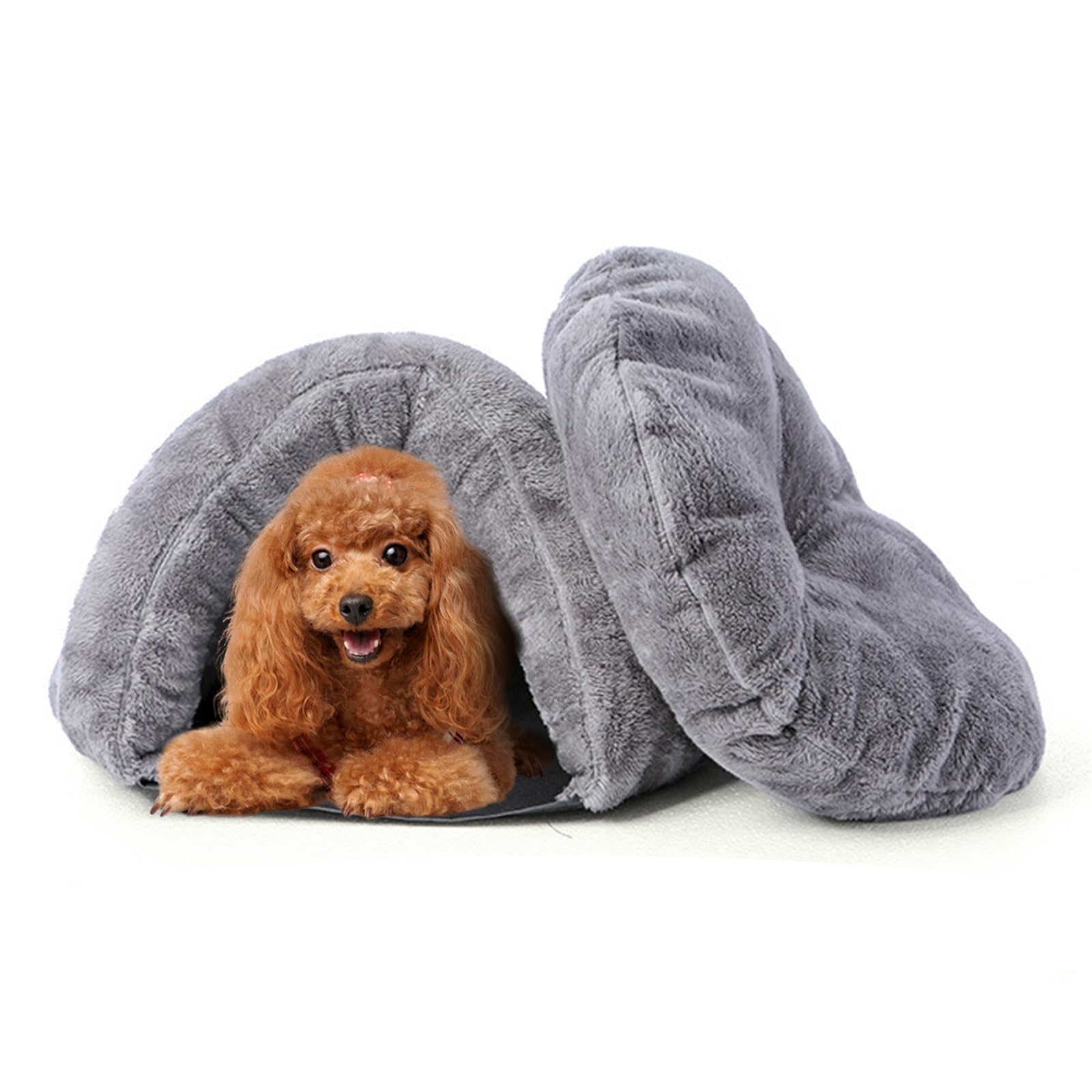 PETCUTE Dog Beds Puppy Cave bed Pet Bed Cat Bed Cat Nest Sleeping Bag for Small Pets