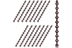 TREE-Z Wrap — Tree & Post Light Wrapping Tool for String Lights — Uniform Spacing, Staple-Free Install (Brown, 15-Pack)