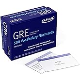 Amazon.com: GRE Vocabulary Flashcards + App (Kaplan Test Prep ...
