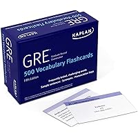 Amazon.com: GRE Vocabulary Flashcards + App (Kaplan Test Prep ...