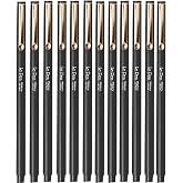 MARVY UCHIDA - LE PEN Black Pens, 12 Pack, 4300 Series