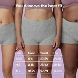 Frida Mom Postpartum Disposable Knickers Microfibre Boyshort Size Regular 8ct view 6