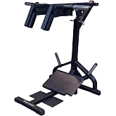 Body-Solid Leverage Squat/Calf Machine, Home and Commercial Gym Equipment, Strength Training Exercises