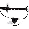 BOXI 741-679 1W7Z5423395AA Rear Left Driver Side Power Window Regulator with Motor Fit for Ford Crown Victoria 1992-2011 / for Mercu-ry Grand Marquis 1992-2011 / Marauder 2003-2004