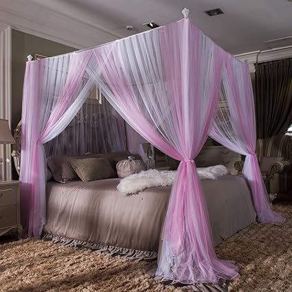 Amazon Com Gatycallaty Double Four Corner Mosquito Net