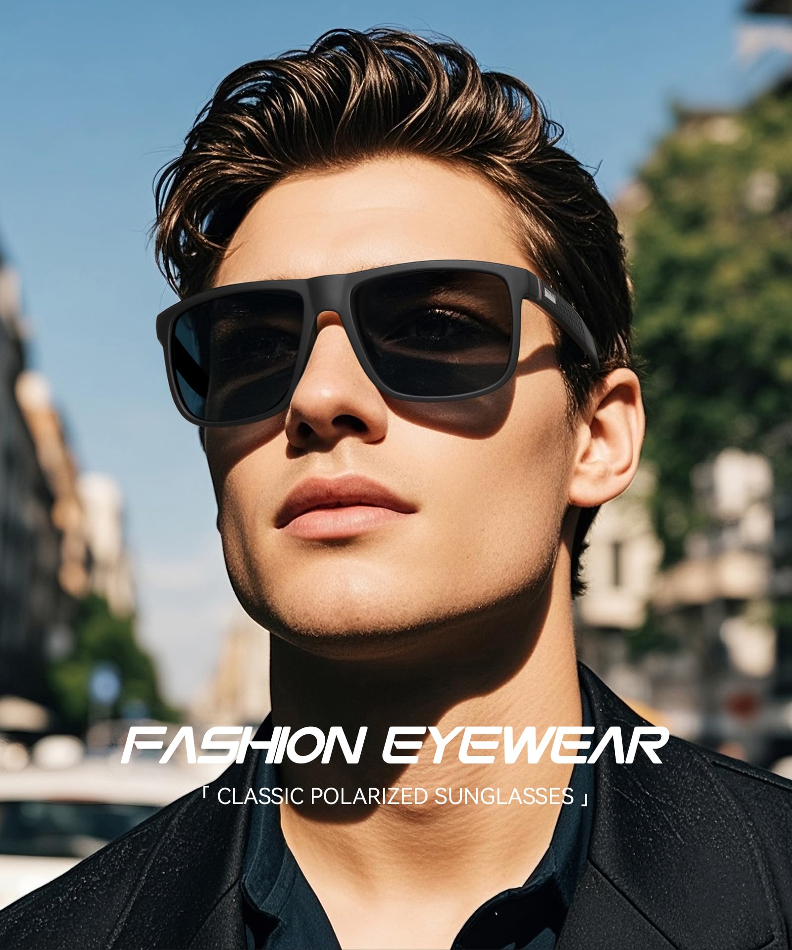 Perfectmiaoxuan Polarisierte Sonnenbrille Herren/Damen ; Vintage/Klassisch/Elegant Brillengestell; HD-Pilotobjektive; Golf/Fahren/Angeln/Reisebrille/Outdoor-Sportarten Mode Sonnenbrille 2