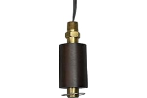 Madison M4300 Brass Full Size Liquid Level Switch with Stem, 60 VA SPST, 1/4" NPT Male, 150 psig Pressure