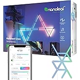 Nanoleaf Lines WiFi Smart RGBW 16M+ Color LED Dimmable Gaming and Home Decor Wall Lights 60 Degree Smarter Kit (15 Lines)