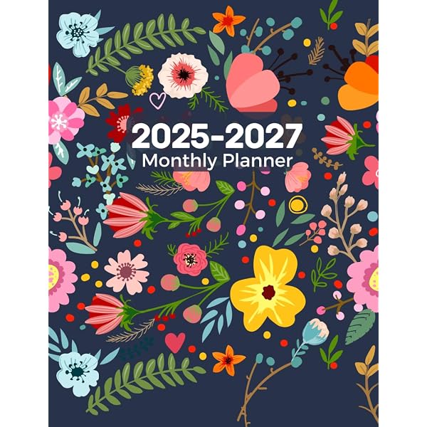 amazon-com-3-year-calendar-2025-2026-2027-monthly-planner-three-year-schedule-organizer-january-2025-through-december-2027-size-8-5