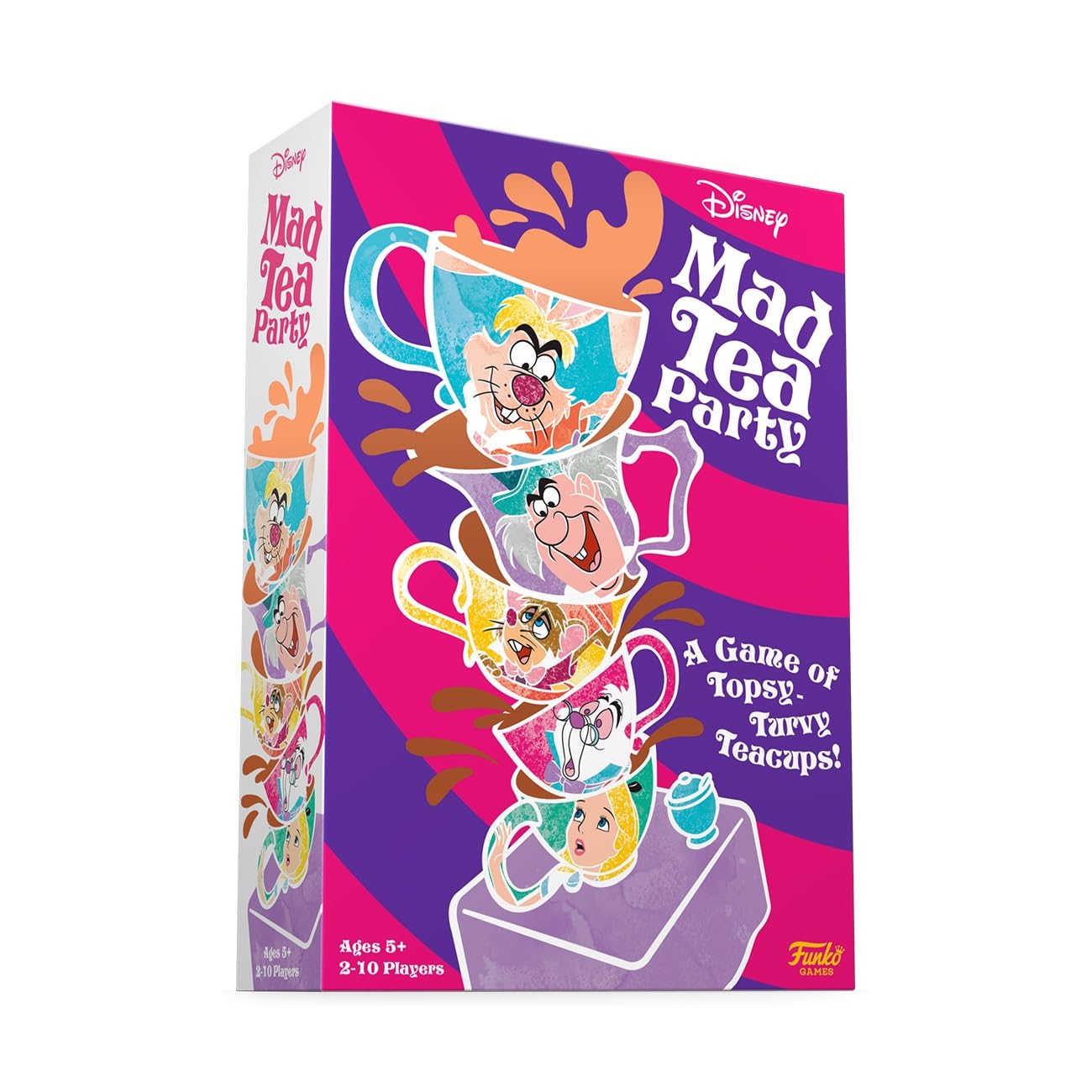 Funko Disney - Mad Tea Party Game (ENG/FR/DE/ES/IT)