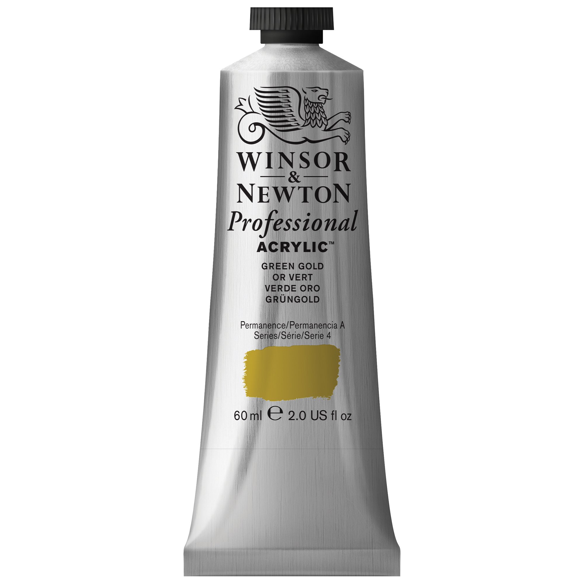 Winsor & Newton 2320294 60 ml Professional Acrylic Colour - Green Gold