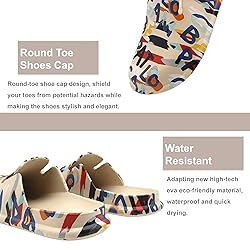 Meetinspace Women Men Unisex EVA Clogs Dupes Wide