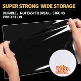 LEUOSO A4 Clear Self-Adhesive Cellophane Bags 100pk 22x30CM Food Safe Display view 3