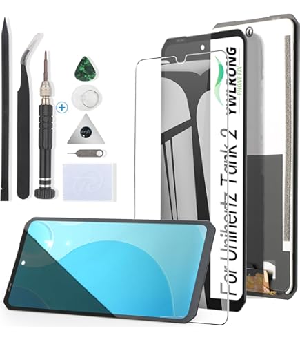 A + Original Pour Unihertz TANK 3 Pro écran D'affichage LCD Tactile Numériseur Assemblée 6.79 "remplacement Pour 8849 TANK 3 Pro écran