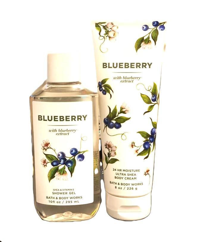 Bath and Body Works Body Care Gift Sets (Blueberry, 2ITEM