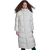 Champion Womens Extra Long Quilted Puffer Jacket With Hood