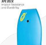 Osprey 40 Inch Bodyboard with Leash Dark Blue EPS Core XPE Deck view 5