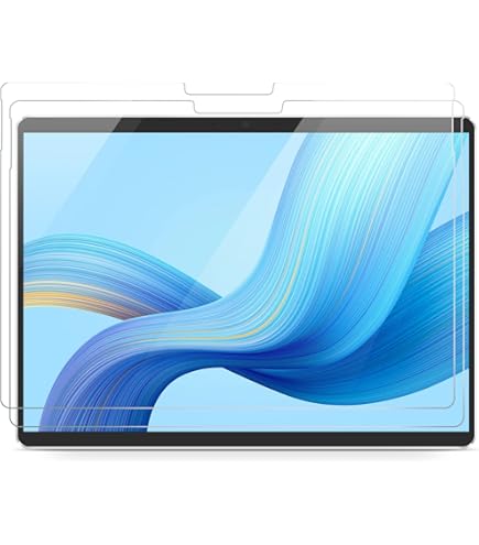 MEGOO Surface Laptop 5/4/3/2/1 Screen Protector, gehard glas, eenvoudige installatie Ultra duidelijk Anti-kras, vriendelijke Touching scherm Shield, compatibel voor Microsoft Surface Laptop 5 2022-13.5 Inch