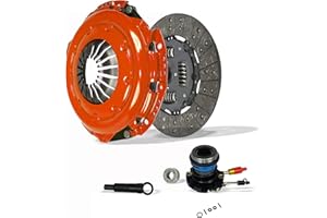 SOUTHEASTCLUTCH Clutch And Slave Kit Compatible With F-150 F-250 4.2L 4.6L FX2 STX XL XLT XTR Flotillera Doble Cab King Ranch Lariat Base Lobo 1997-2008 4.6L V8 GAS SOHC 4.2L V6 GAS OHV Naturally (Stage 1; 07-130RS)