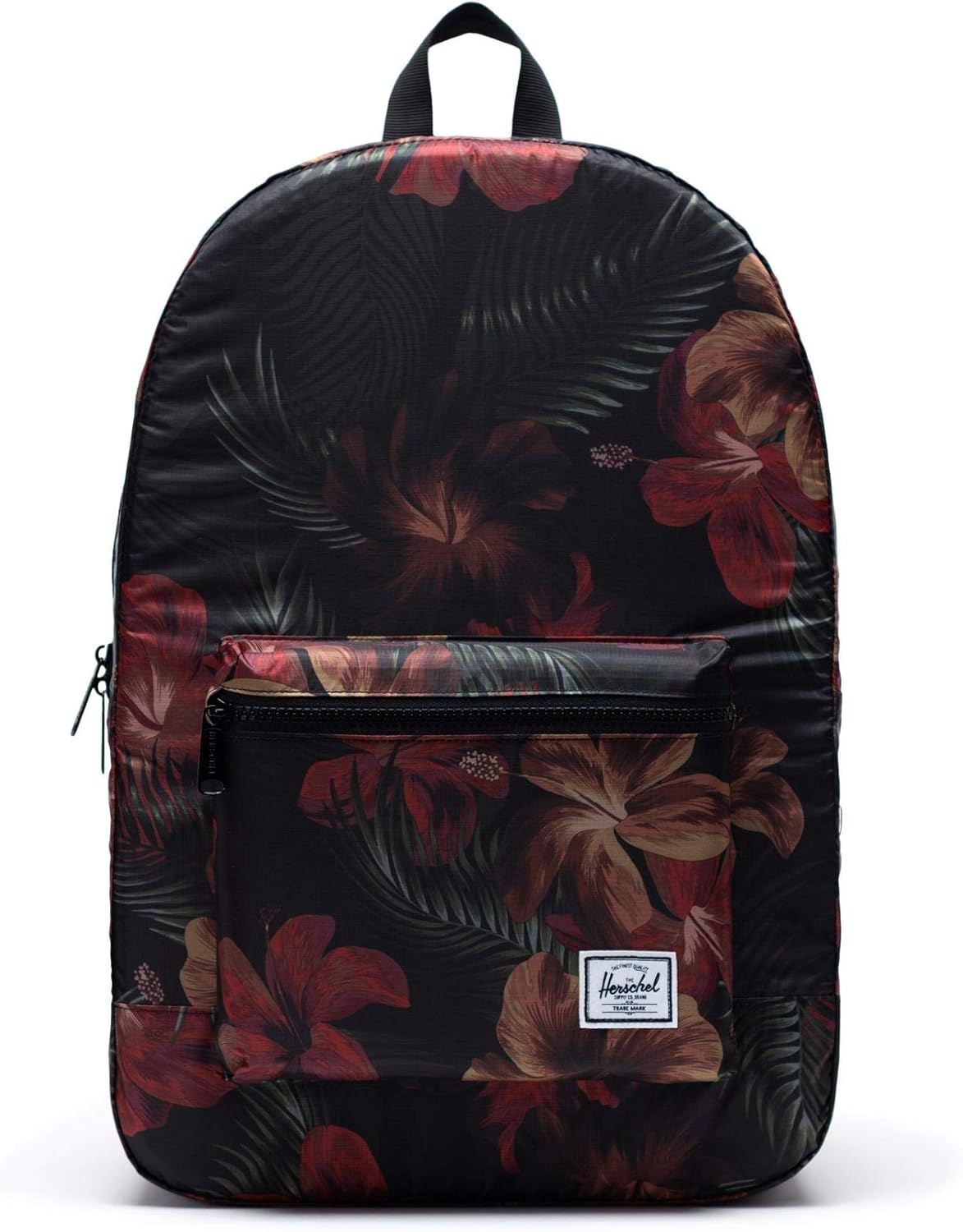  | Herschel Packable Casual Daypack, Tropical Hibiscus, 17.75" x 12.5", 24.5L | Casual Daypacks