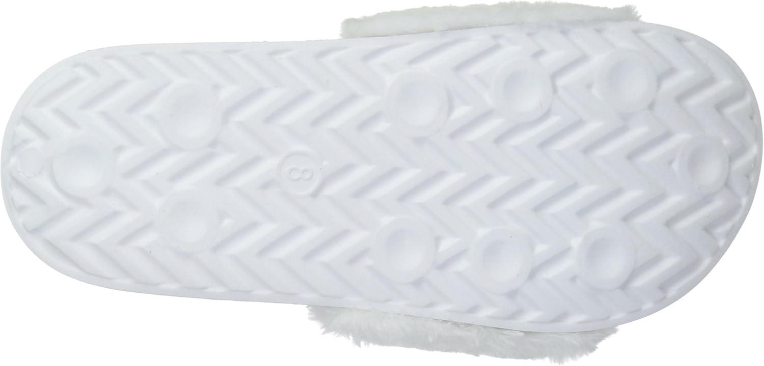 skechers fuzzy slides