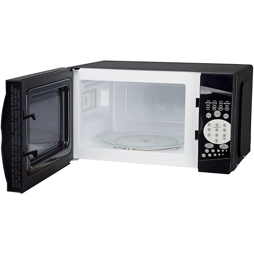 Magic Chef MCM770B 0.7 Cu. Ft. 1000W Black Countertop Microwave Oven. 7