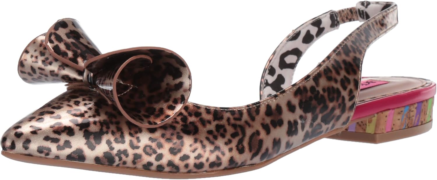 betsey johnson slingback flats