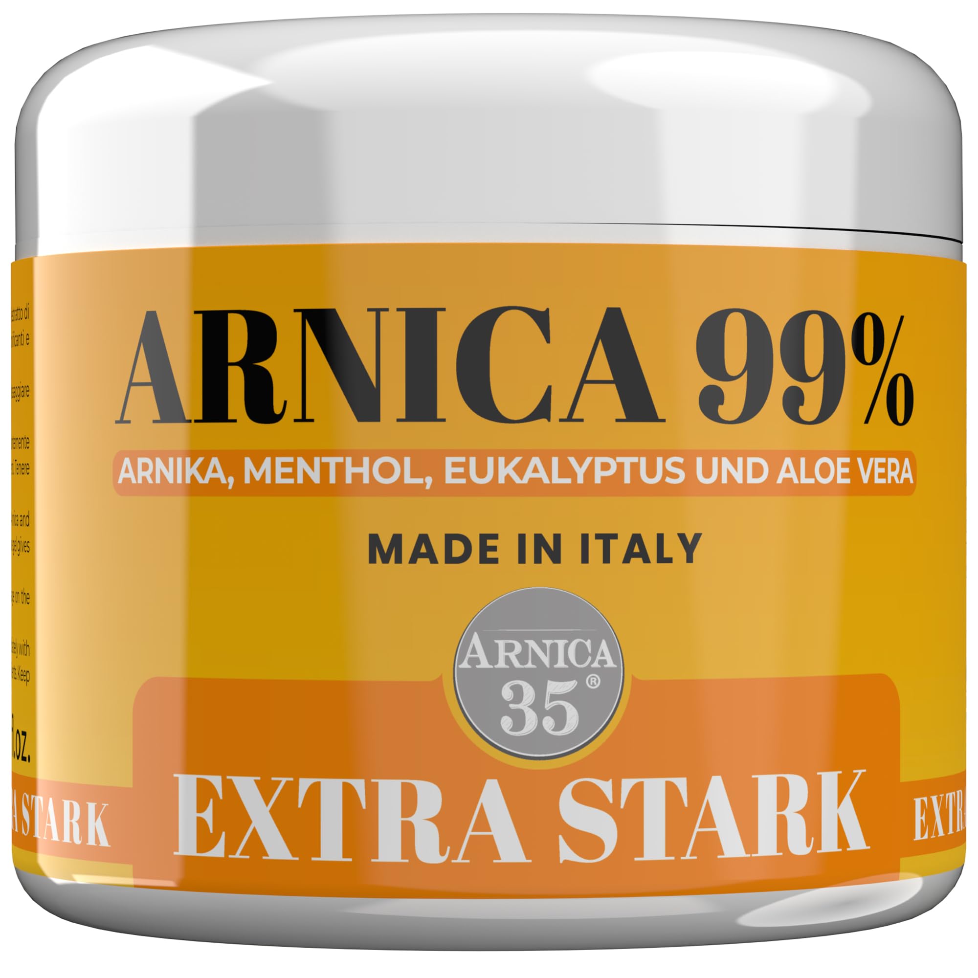 Arnica 35 - Arnika Gel 99% Extra Stark, Muskel und Gelenkmassagen, 500 ml