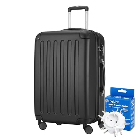 Hauptstadtkoffer - Spree Hartschalen-Koffer Koffer Trolley Rollkoffer Reisekoffer Erweiterbar, 4 Rollen, TSA, 65 cm, 74 Liter