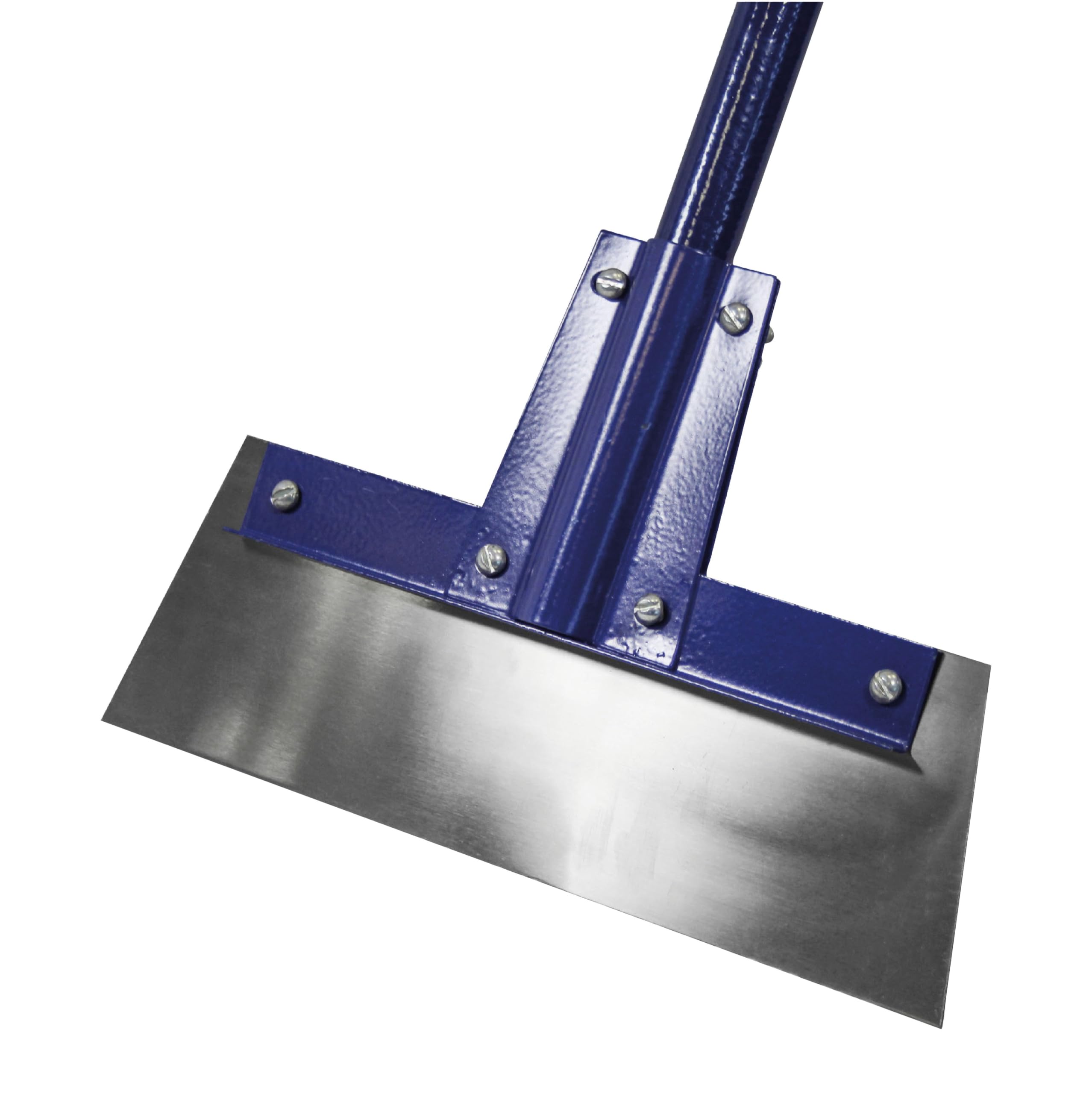 Faithfull Floor Scraper – 300mm (12in) Wide Blade with 1450mm (57in) Fibreglass Handle for Surface Cleaning & Preparation