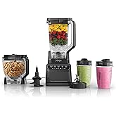 Ninja Kitchen System | All-in-One for Smoothies, Frozen Drinks, Veggie Chopper & More | With Full-Size Pitcher, 8 Cup Food Pr
