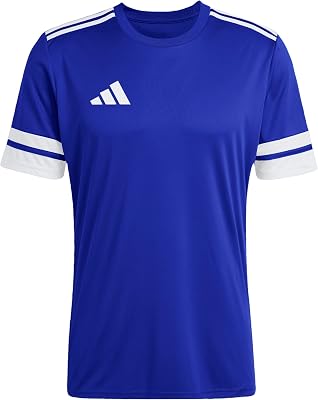 adidas Camisola Masculina SQUADRA25 Manga Curta, Royal Blue/White, L