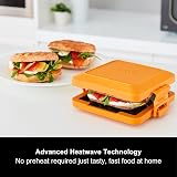 Morphy Richards Mico Microwave Toastie Maker and Grill Orange view 3