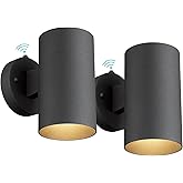Ken & Ricky Dusk to Dawn Outdoor Wall Lighting, Outside Light Fixtures,Modern Exterior Wall Sconce with Photocell Sensor for 