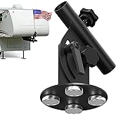 VivaZen Magnetic Flag Pole Holder for 5th Wheel RV Hitch | No-Drill Installation & 90° Adjustable Angle for Camper, Truck
