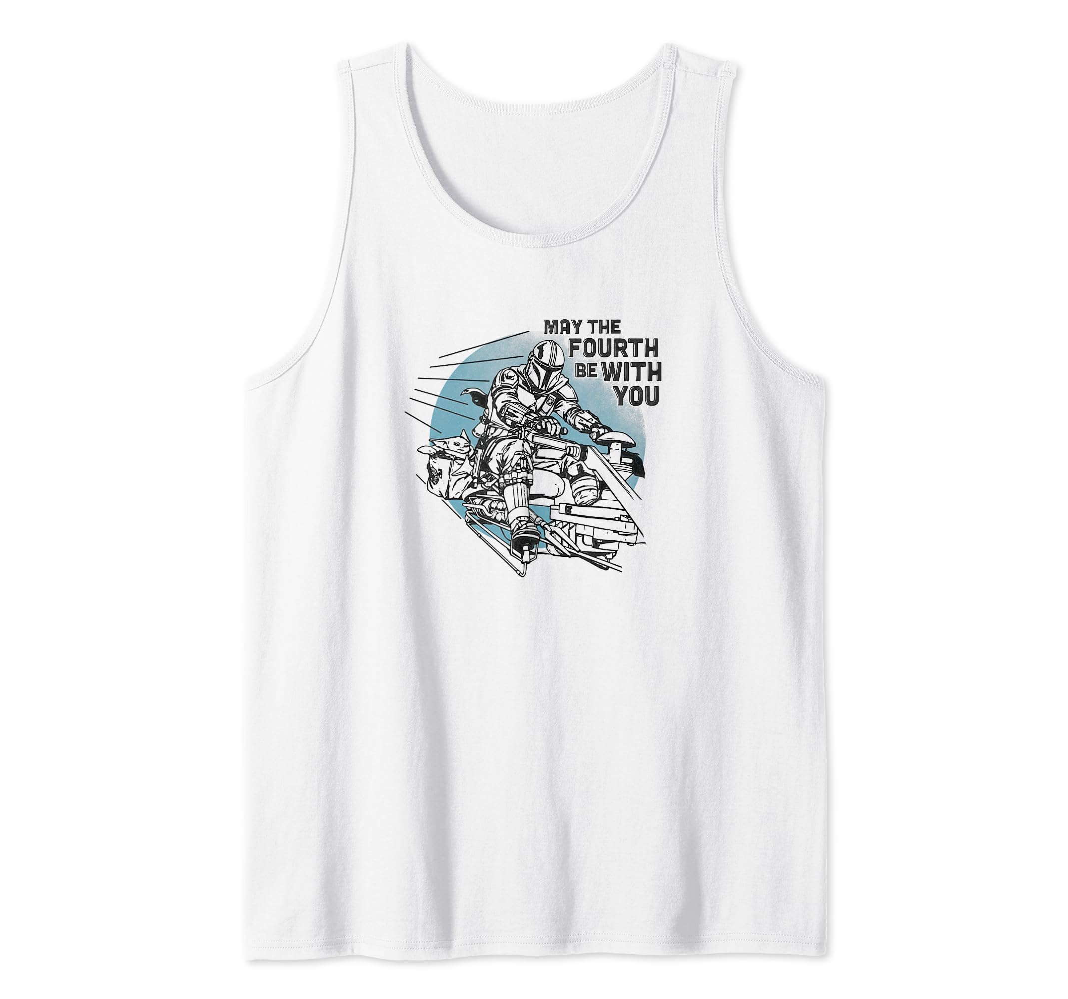 Star Wars The Mandalorian May The 4th Be With You Speeder Tank Top
