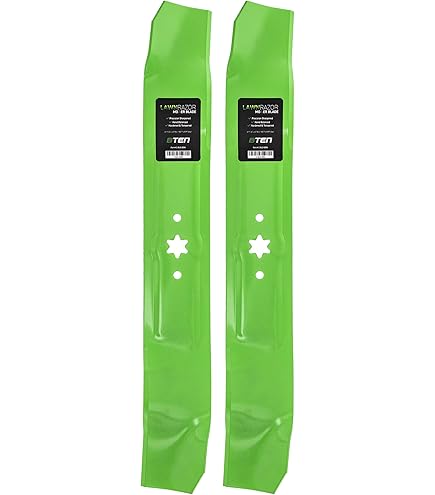 Lame Da Taglio Oregon 198-059 Per Tagliaerba Troy-Bilt - Misure: 21-3/16" X 2.75", Foro Centrale A Stella 5/8"