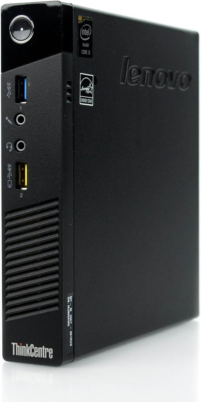 Amazon Com Lenovo Thinkcentre M73 Tiny Business High Performance Desktop Computer Intel Pentium G32t 2 6g 8g Ram Ddr3 500gb Hdd Wifi Bluetooth 4 0 Windows 10 Professional Certified Refurbished Computers Accessories