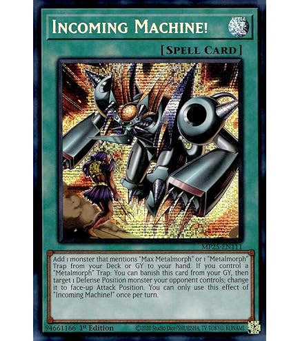Amazon.com: Yu-Gi-Oh! - Frontline Base (SDMM-EN025) - Structure Deck:  Machina Mayhem - 1st Edition