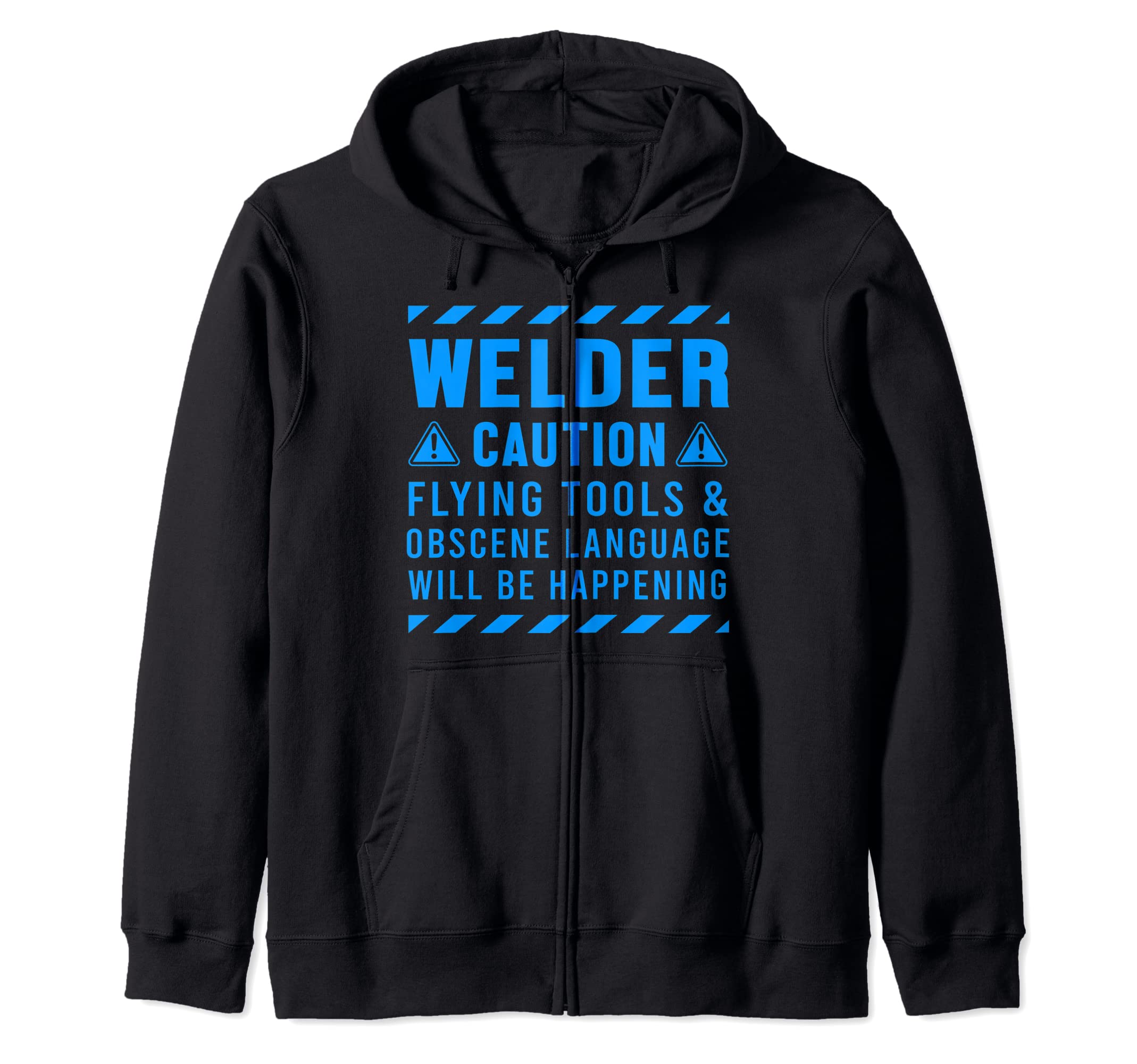 Craft Welding Welding Engineer Worker Zip Hoodie
