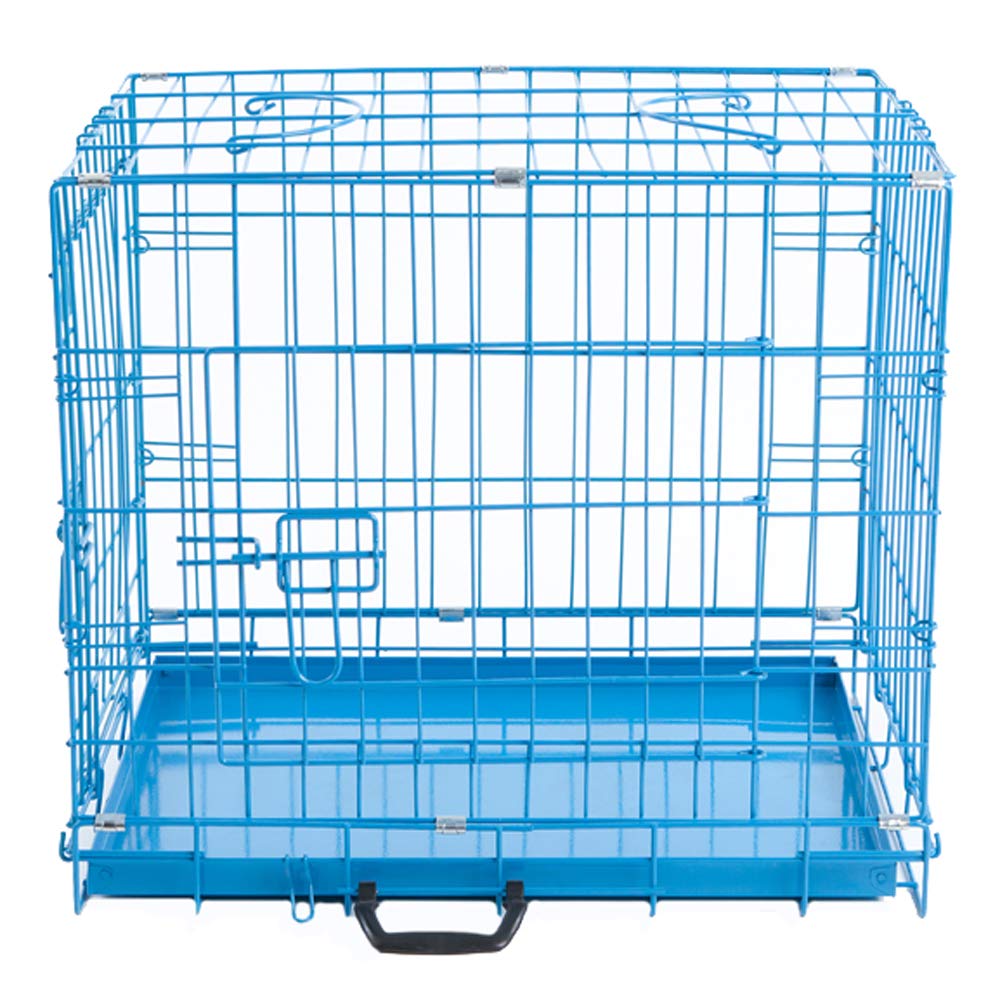 Easipet Blue Metal Dog Cages In 5 Sizes (24" Medium) Amazon.co.uk Pet