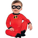 Amazon Com Party City Baby Jack Jack Halloween Costume For Infants Disney The Incredibles 0 6 Months Includes Mask Clothing Shoes Jewelry