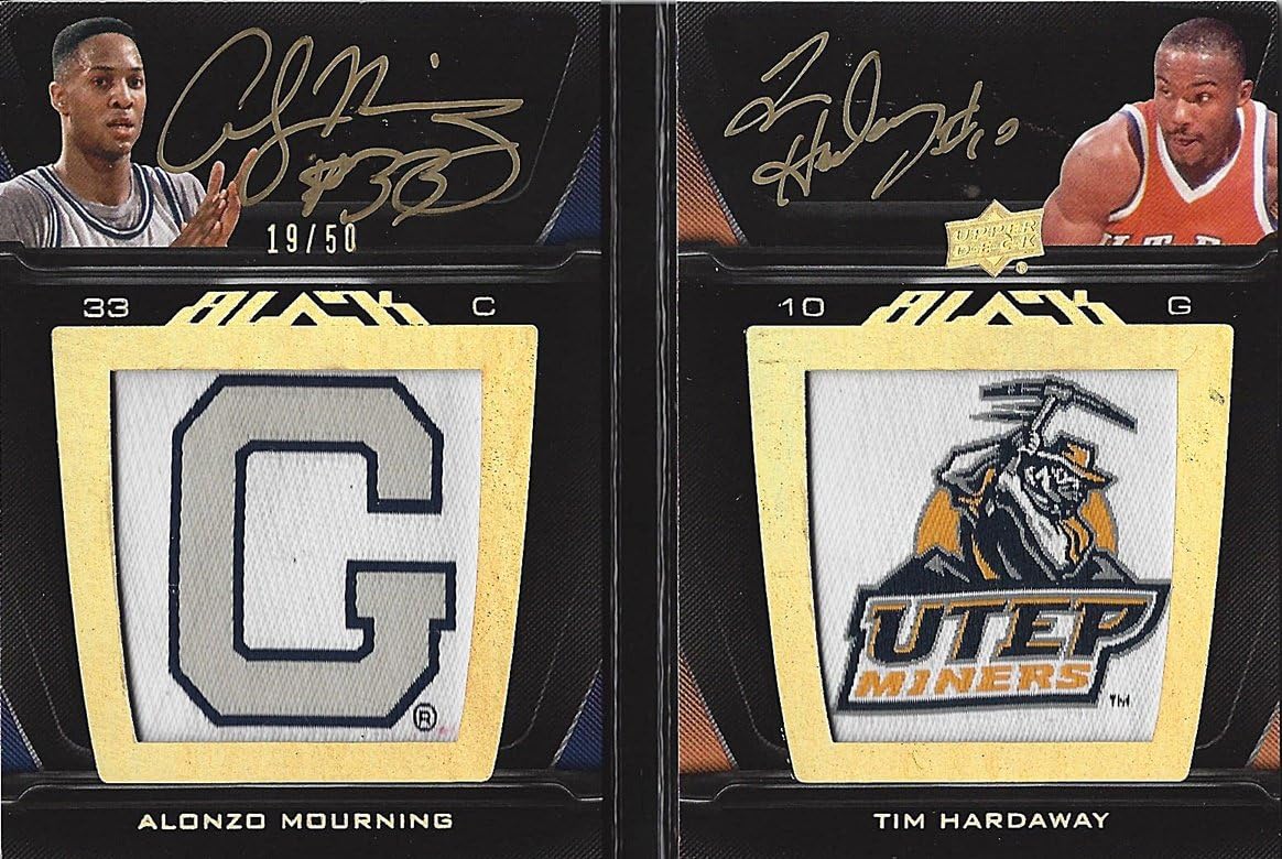 alonzo mourning autograph