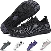RUFONE Hike Barefoot Shoes for Women Men Breathable & Non-Slip Athletic Footwear Wide Toe Water Shoes,Designed for Walking,Running&Swimming
