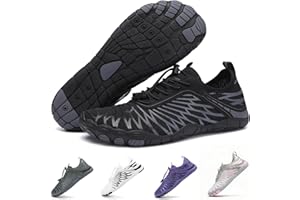 RUFONE Hike Barefoot Shoes for Women Men Breathable & Non-Slip Athletic Footwear Wide Toe Water Shoes,Designed for Walking,Running&Swimming