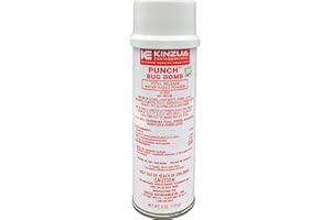 KINZUA ENVIRONMENTAL Punch Bug Bomb | 100% Kills Mosquitoes, Cockroaches, Fleas, Ants, Houseflies & More | Commercial-Grade Fogger | Easy-to-Use | Non-Staining, Water-Base Formula (6 oz Each) (1 Each)