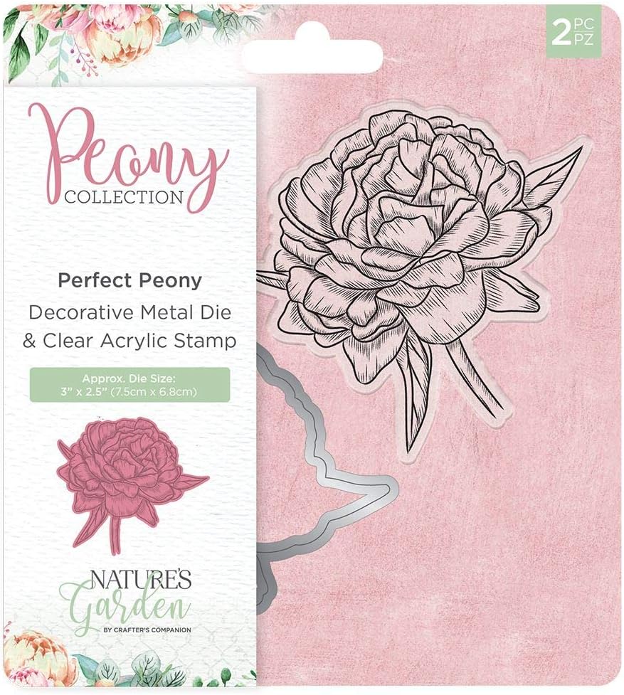 Crafter's Companion Nature's Garden Collection Stamp & Die SetPerfect