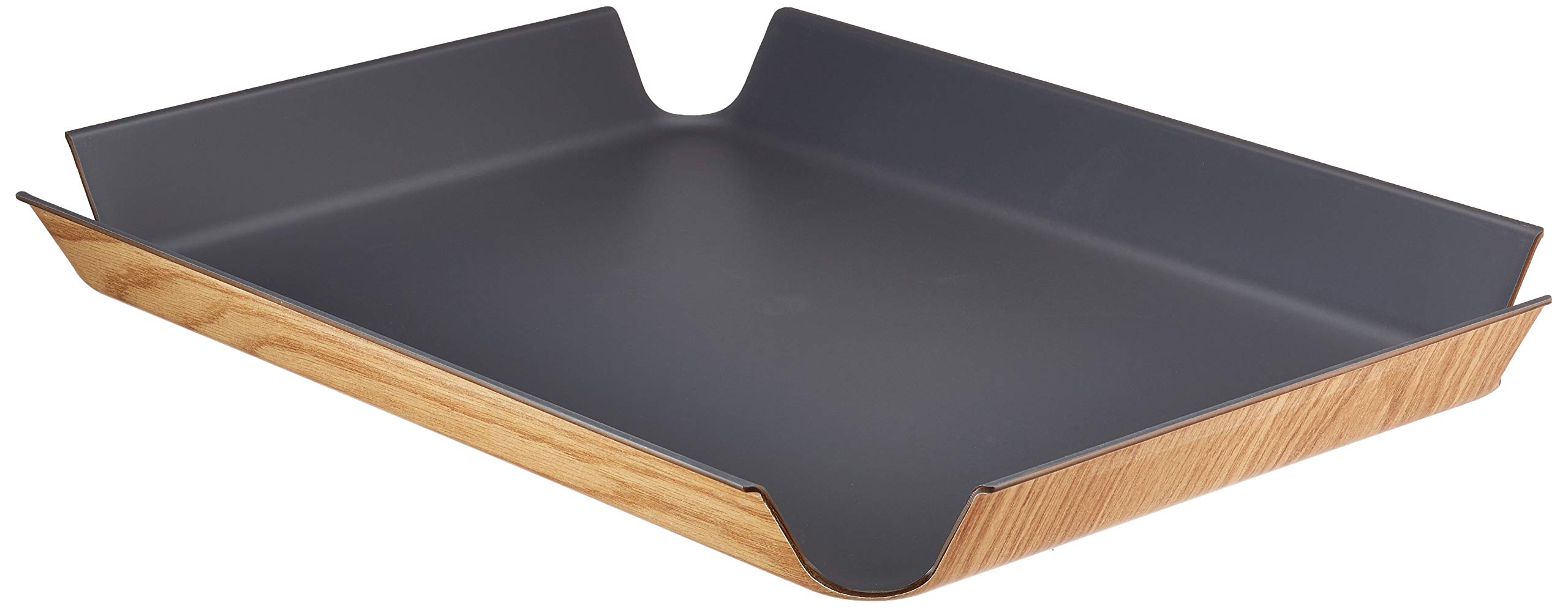 Continenta Non-Slip Tray Grey, One Size