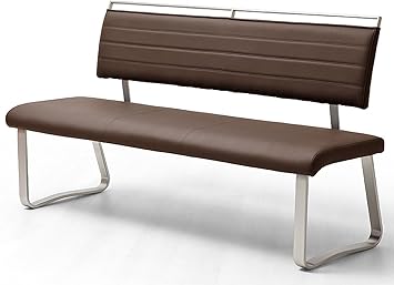 Mobelando Esszimmerbank Bank Kuchenbank Sitzbank Essbank Polsterbank Shandie Ii Braun Amazon De Kuche Haushalt